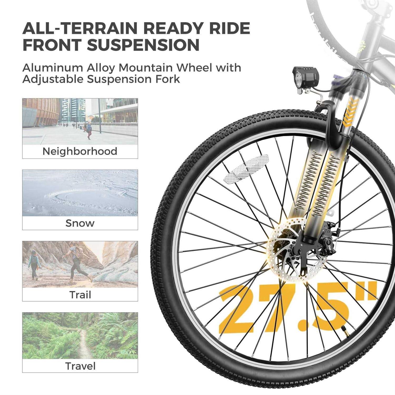 Electric Bike with 500W Motor Q984