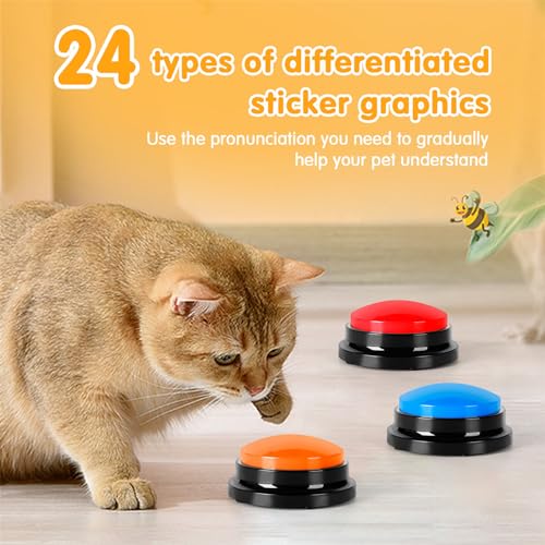 4-Pack Talking Pet Buttons A94784