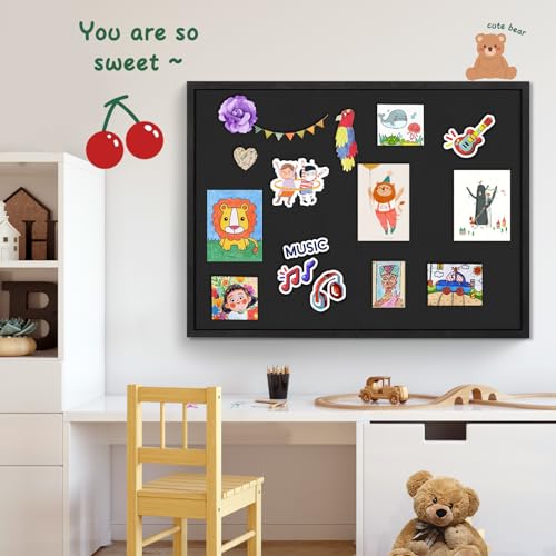 2 Pack 23"x17" White Cork Boards with Frame J170672
