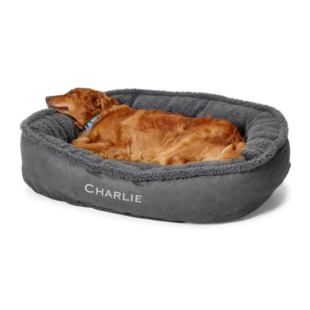ComfortFill-Eco Wraparound Dog Bed with Fleece H1540