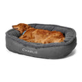 ComfortFill-Eco Wraparound Dog Bed with Fleece H1540