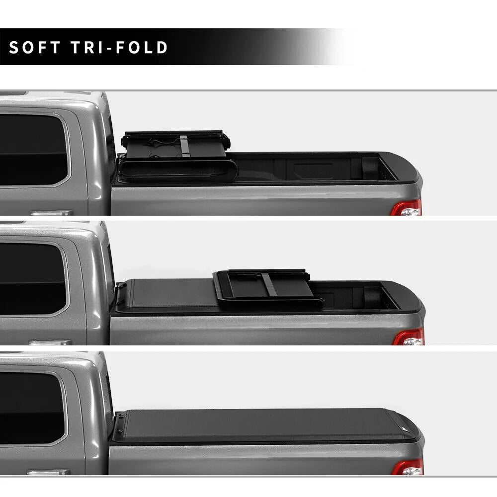 60" Soft Tri-Fold Truck Bed Tonneau Cover B340503
