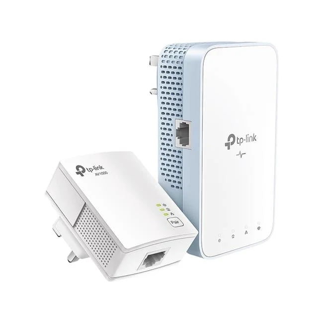 White Powerline Ethernet Adapter Z51398