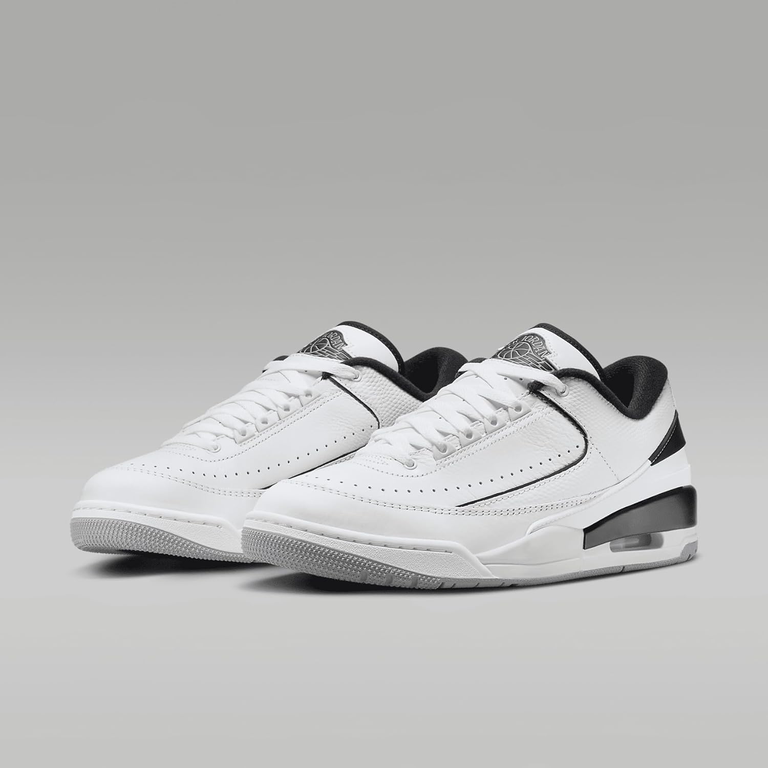 White Sail Cement Grey Black Men's Shoes Size 12 K93497
