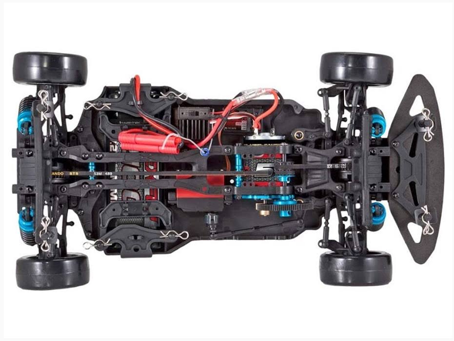 1/10 Scale Belt Drive Electric Orange Drift Car E72792