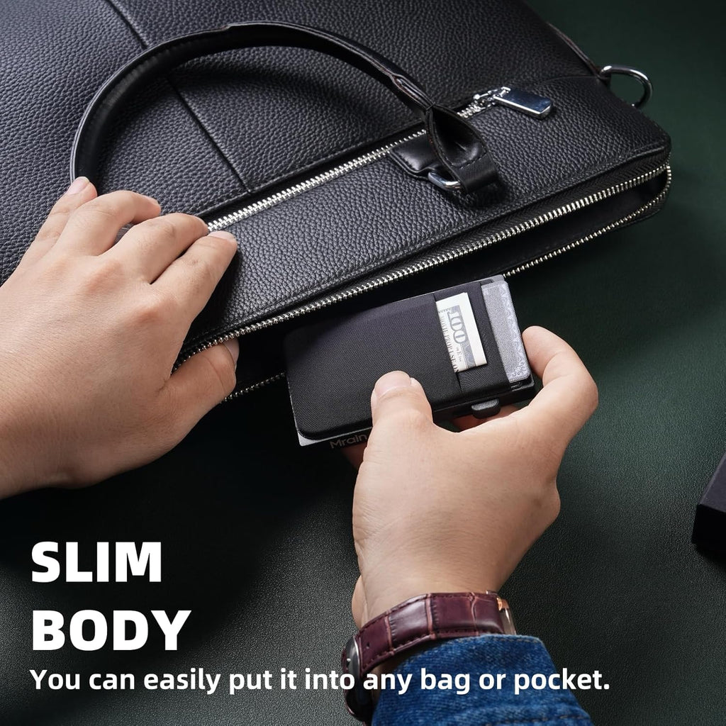 Slim Aluminum Card Holder Wallet W246