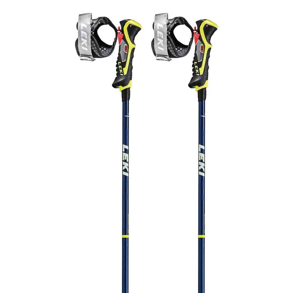 Carbon 14 3D Ski Poles Blue/Yellow 115cm X709727
