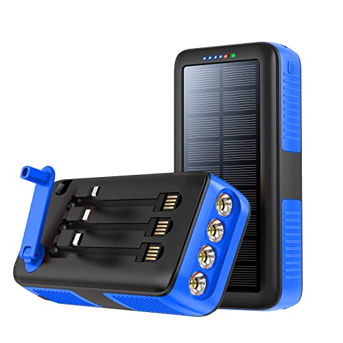 63200mAh Solar Charger Power Bank with Dual Outputs R9108