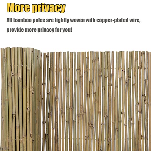 Natural Bamboo Screen Fence Rolls E900