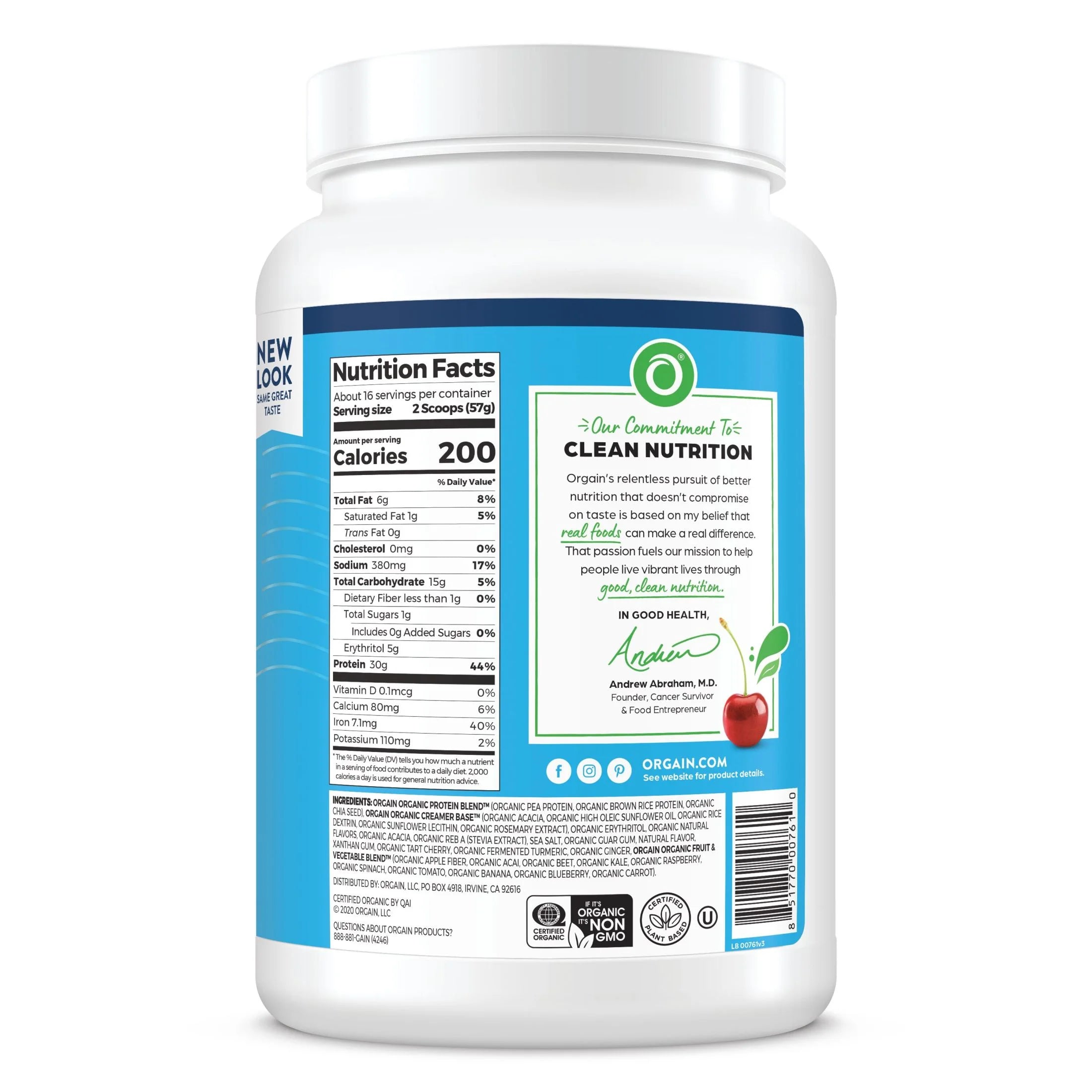 Vanilla 30g Vegan Sport Protein Powder V928069