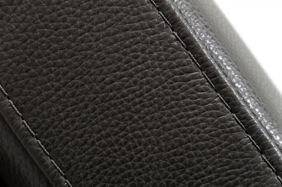 Dark Grey Leather Sofa F69212