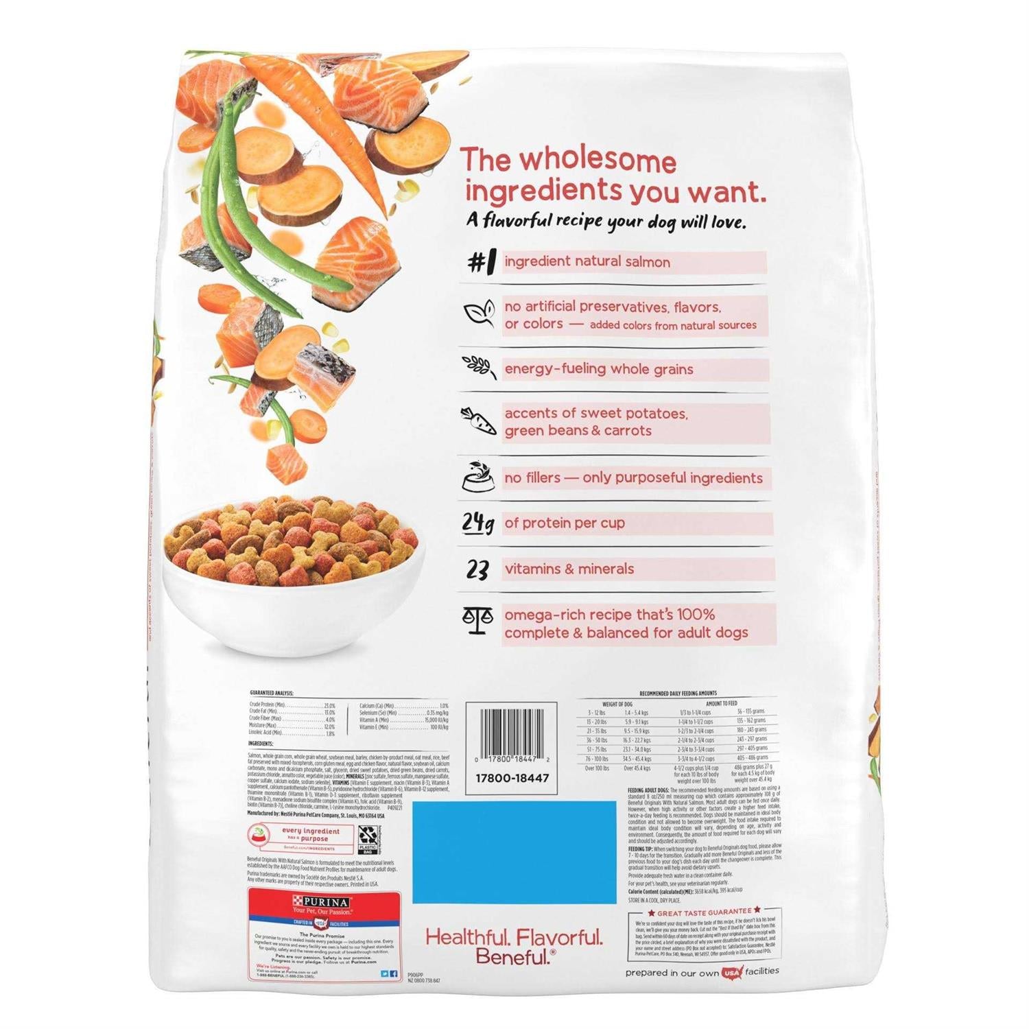 Salmon Dry Dog Food W8886