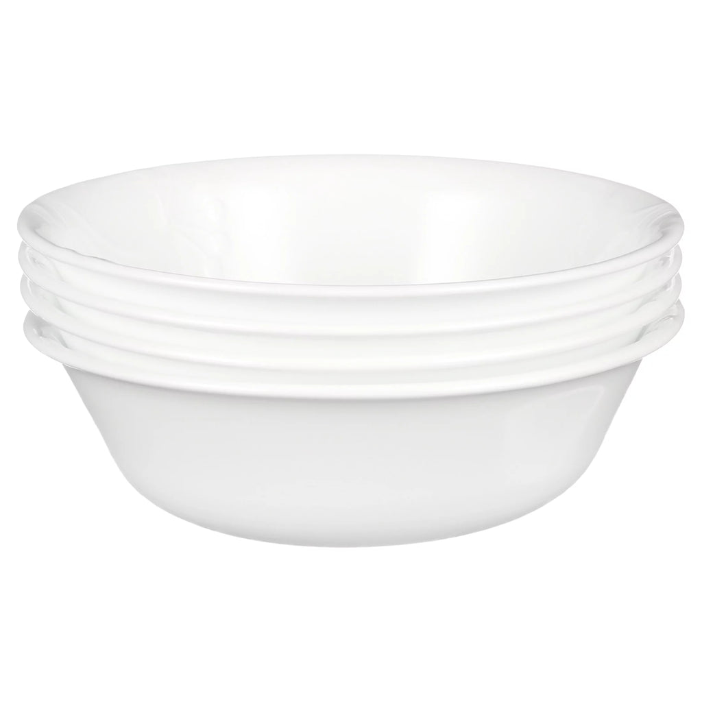 12 Piece White Dinnerware Set Y5575