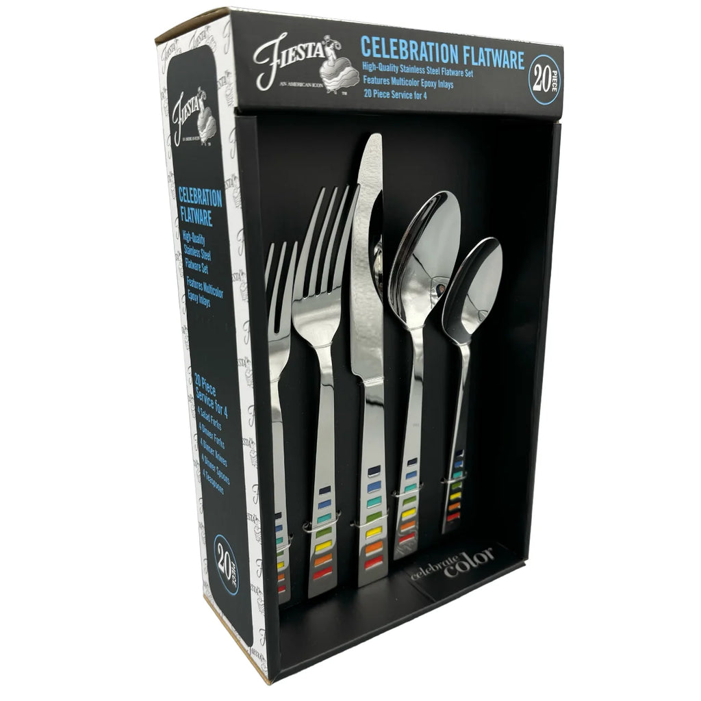 20pc Stainless Steel Flatware Set A402