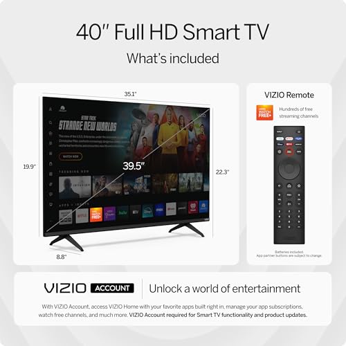 40-inch Full HD 1080p Smart TV A4178