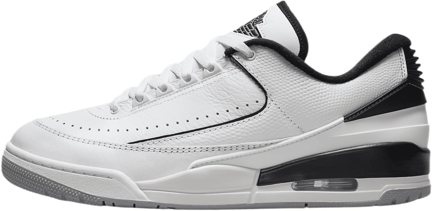 White Sail Cement Grey Black Men's Shoes Size 12 K93497