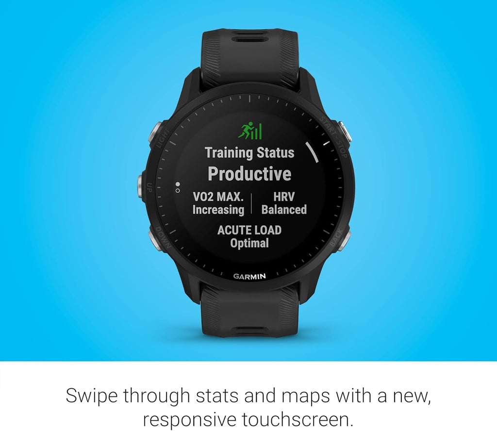 Black GPS Running Smartwatch (Renewed) C683