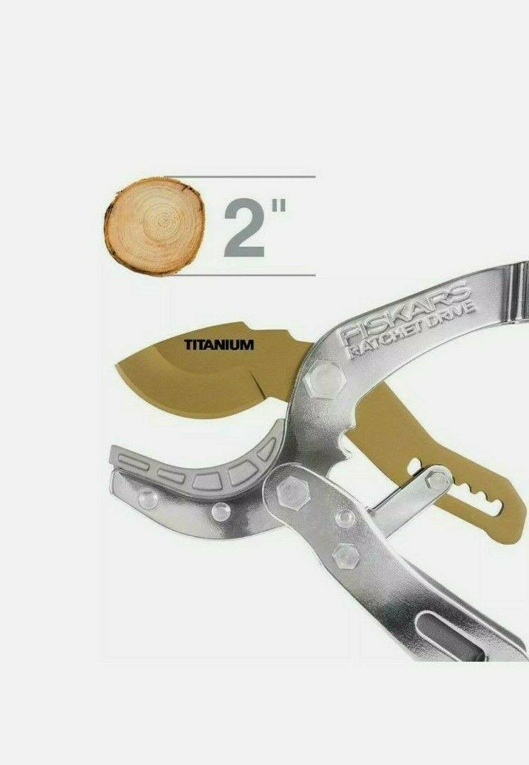 24 in. Titanium Coated Steel Blade Ratcheting Lopper S9072