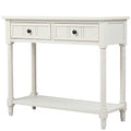 Ivory 2 Drawer Wood Console Table R490442