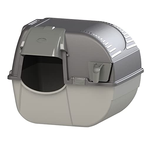 Gray Self Cleaning Litter Box A94602
