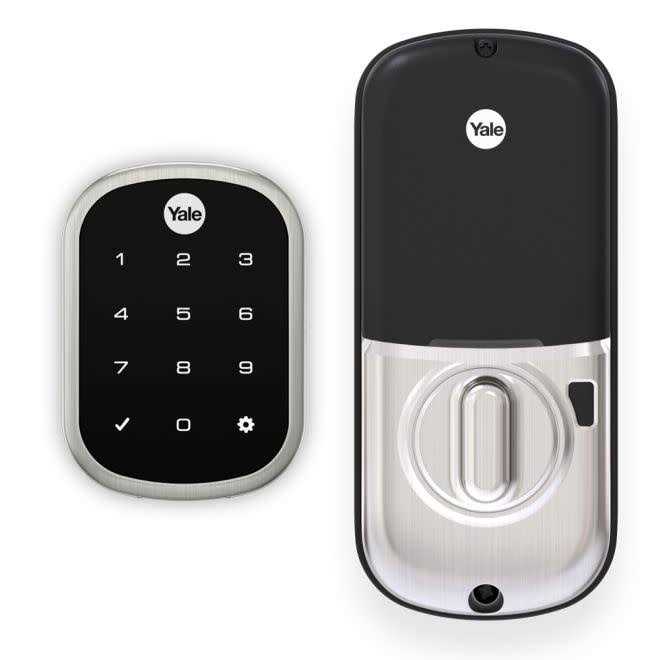 Slim Keyless Deadbolt with Touchscreen Keypad and Bluetooth H20835