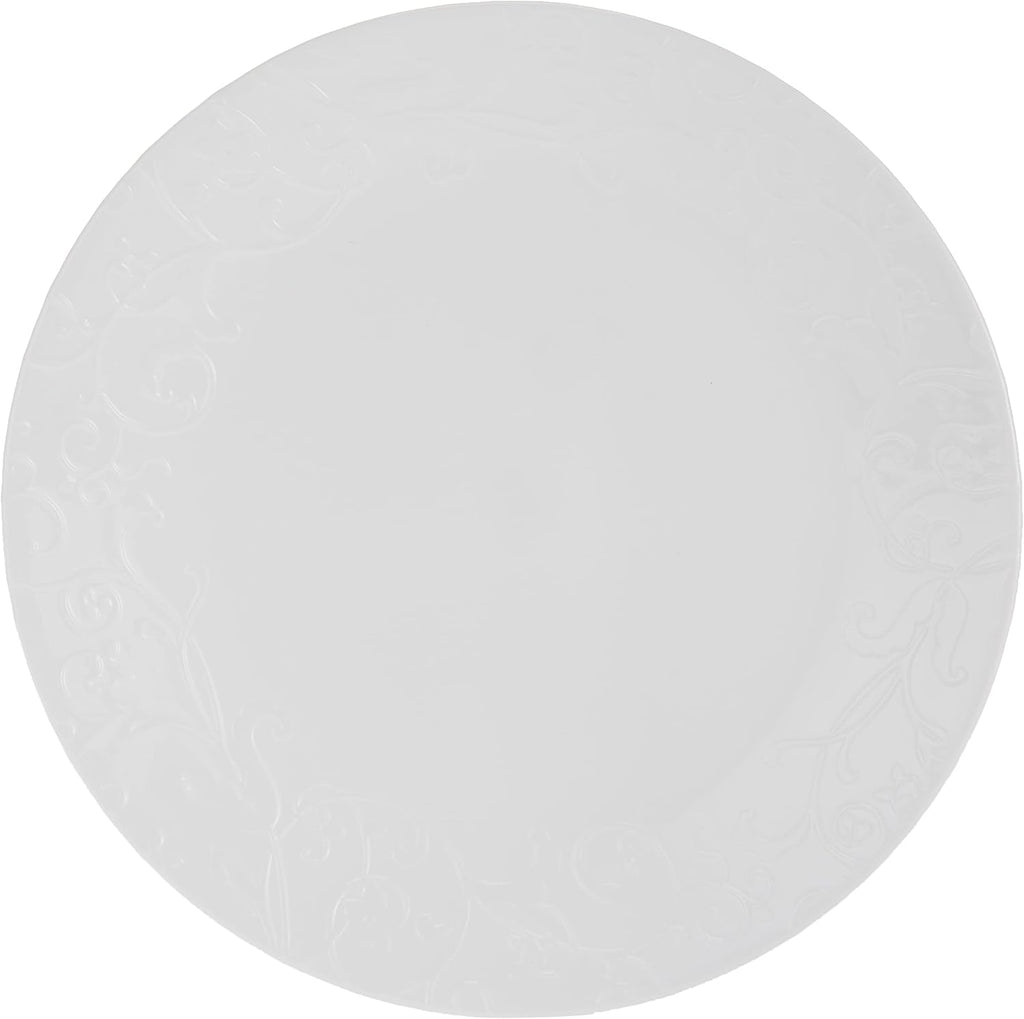 18 Piece White Dinnerware Set S618