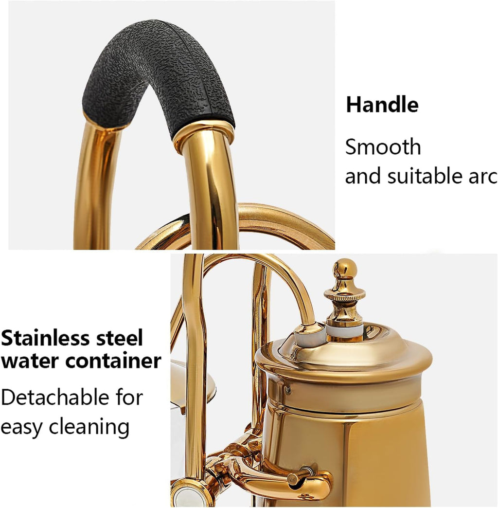 Golden Manual Siphon Coffee Maker 400ml N8080