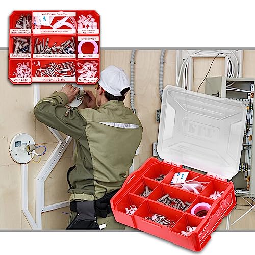 Mini Red 5-Drawer Steel Tool Box O60940