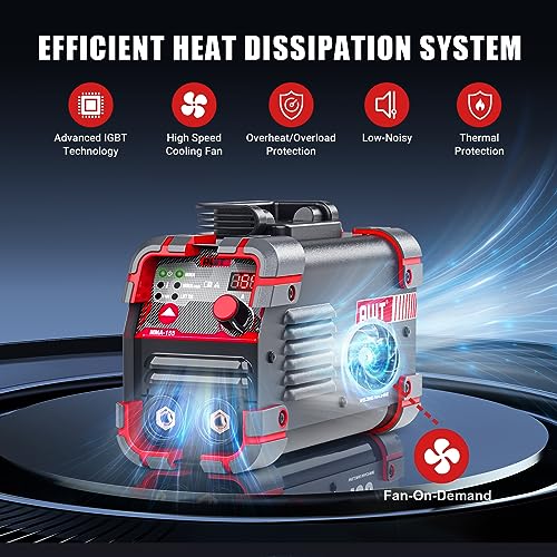 155Amp ARC/Lift TIG Welding Machine 110/220V L909