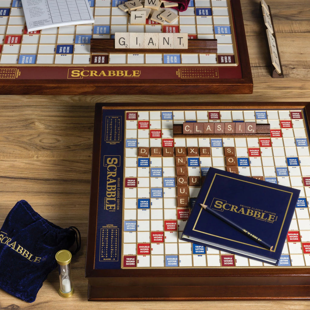 Scrabble Game Wooden Edition W70866