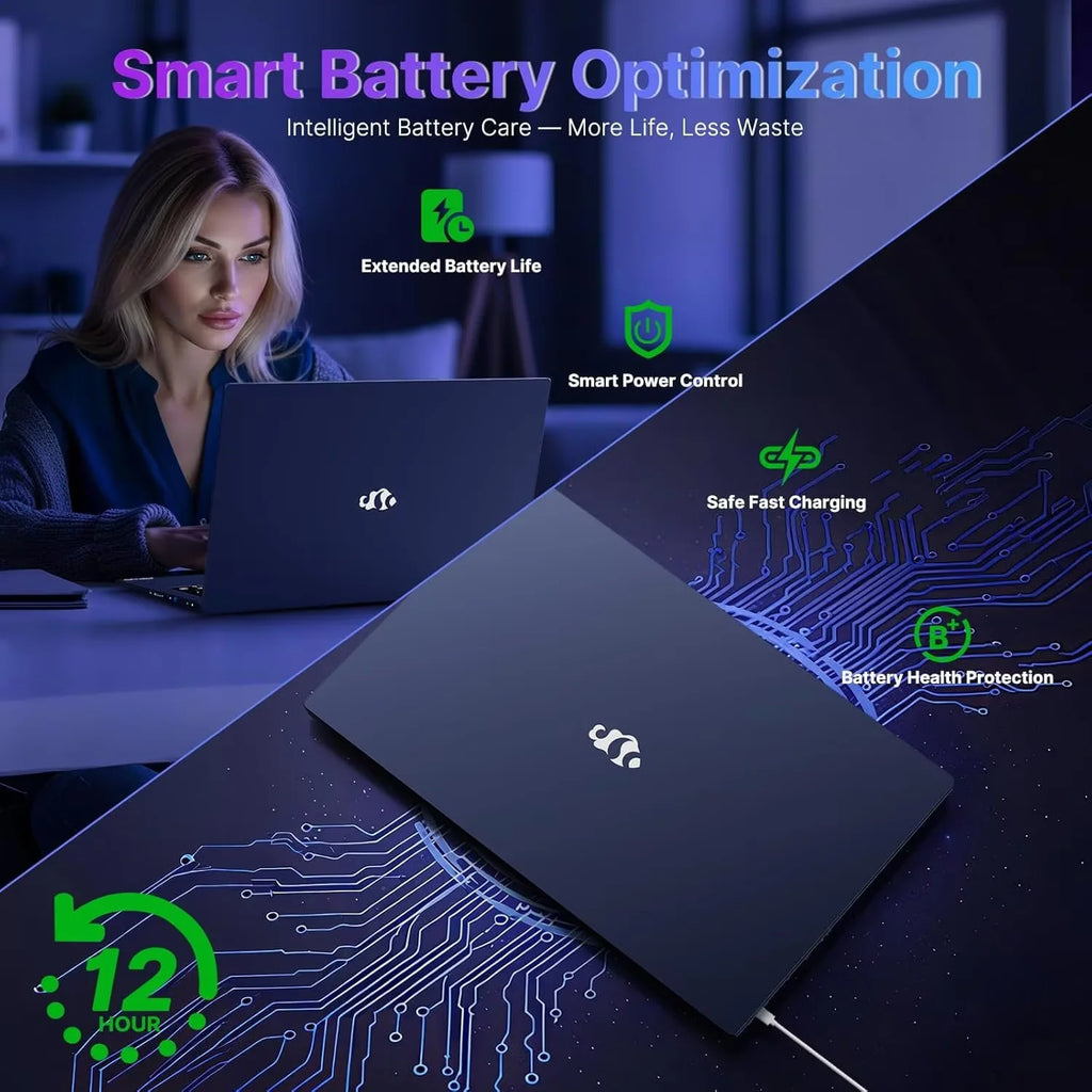 17.3 Gaming Laptop Ryzen 9 8945HS 32GB RAM 1TB SSD Radeon 780M Backlit Keyboard Fingerprint Blue C19496