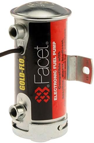 Facet Cylindrical 12v Fuel Pump, 1/8 NPT, 2.75-4 psi L162762