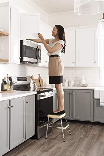 Yellow Steel Step Stool O403