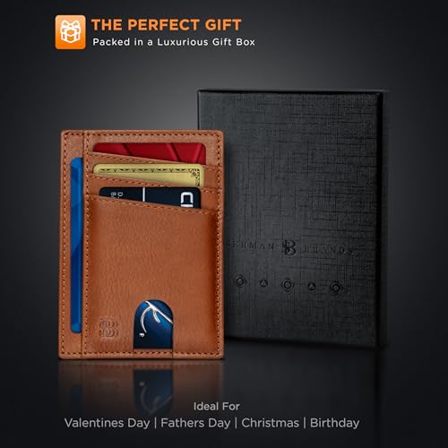 RFID Blocking Slim Minimalist Front Pocket Wallet A482