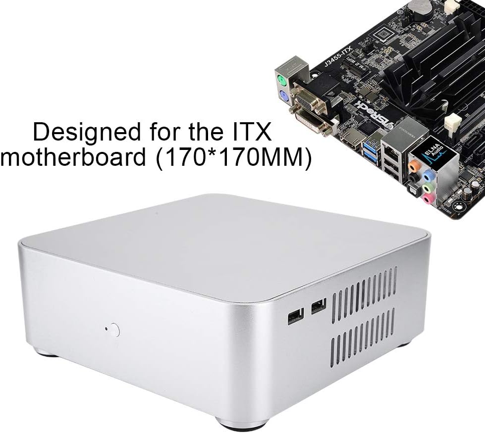 Mini ITX Aluminum Alloy Computer Case W97617