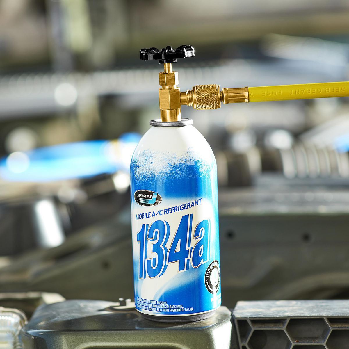 R134a Self-Sealing A/C Refrigerant Can Tap Valve E738