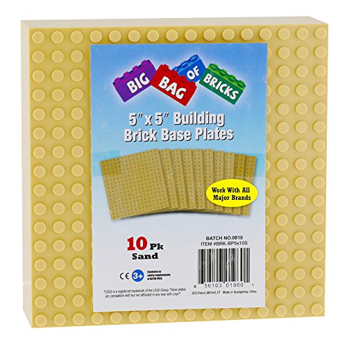 Green Baseplates 5"x5" (10pcs) L773