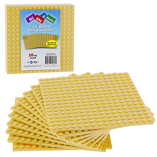 Green Baseplates 5"x5" (10pcs) L773