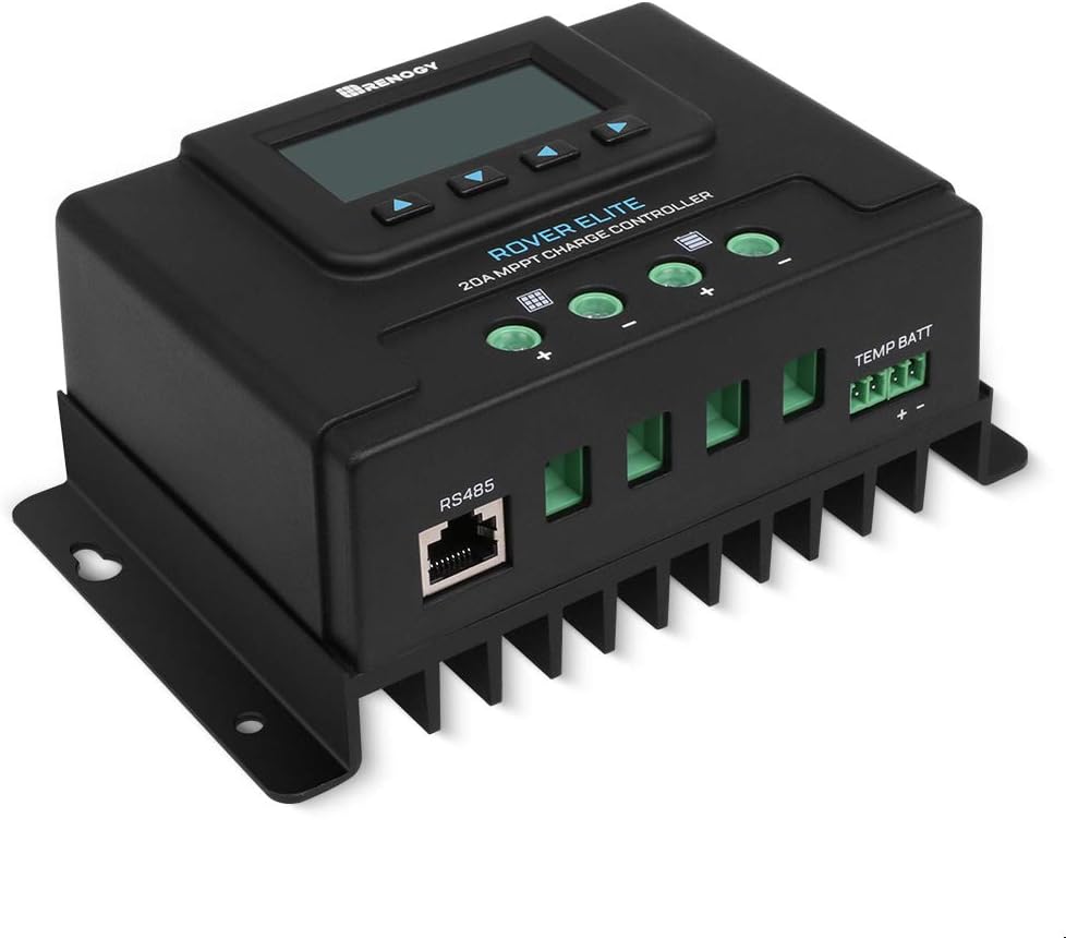 12V/24V Auto MPPT LCD Backlit Display Solar Charge Controller 20A G5002