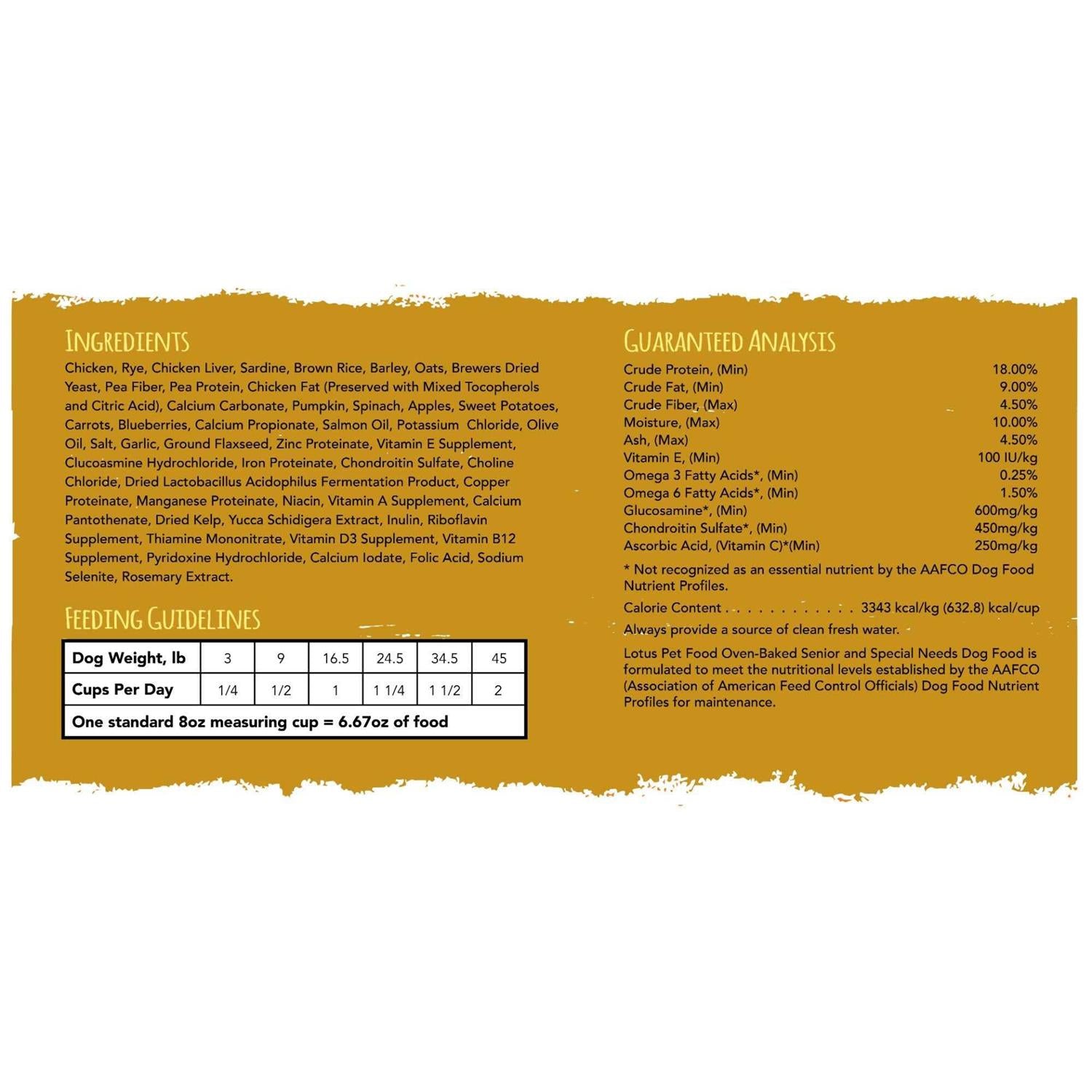 Dry Senior Dog Food Q571505