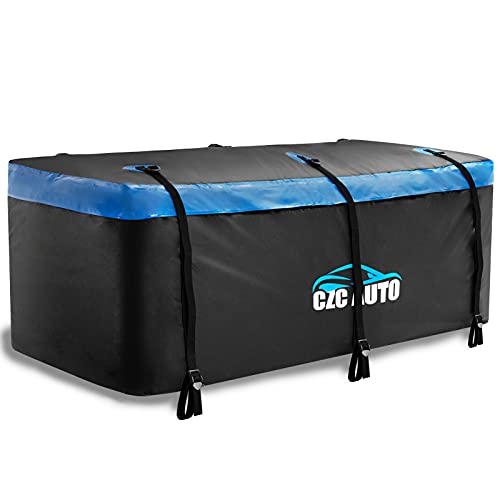 Blue 20 cu. ft Waterproof Hitch Cargo Carrier Bag B1540