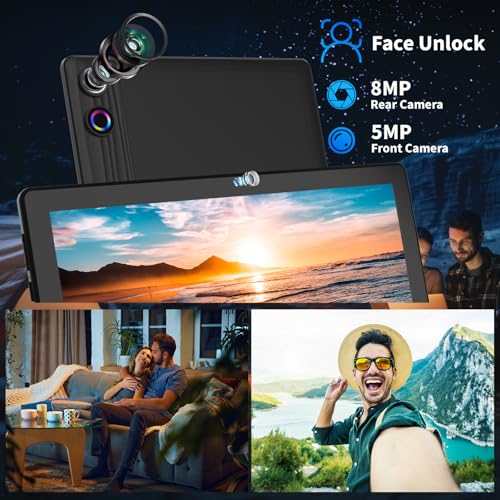 Android Tablet 10.1 Inch IPS HD Touch Screen 64GB Storage 8 in 1 Tablets Kit A3565