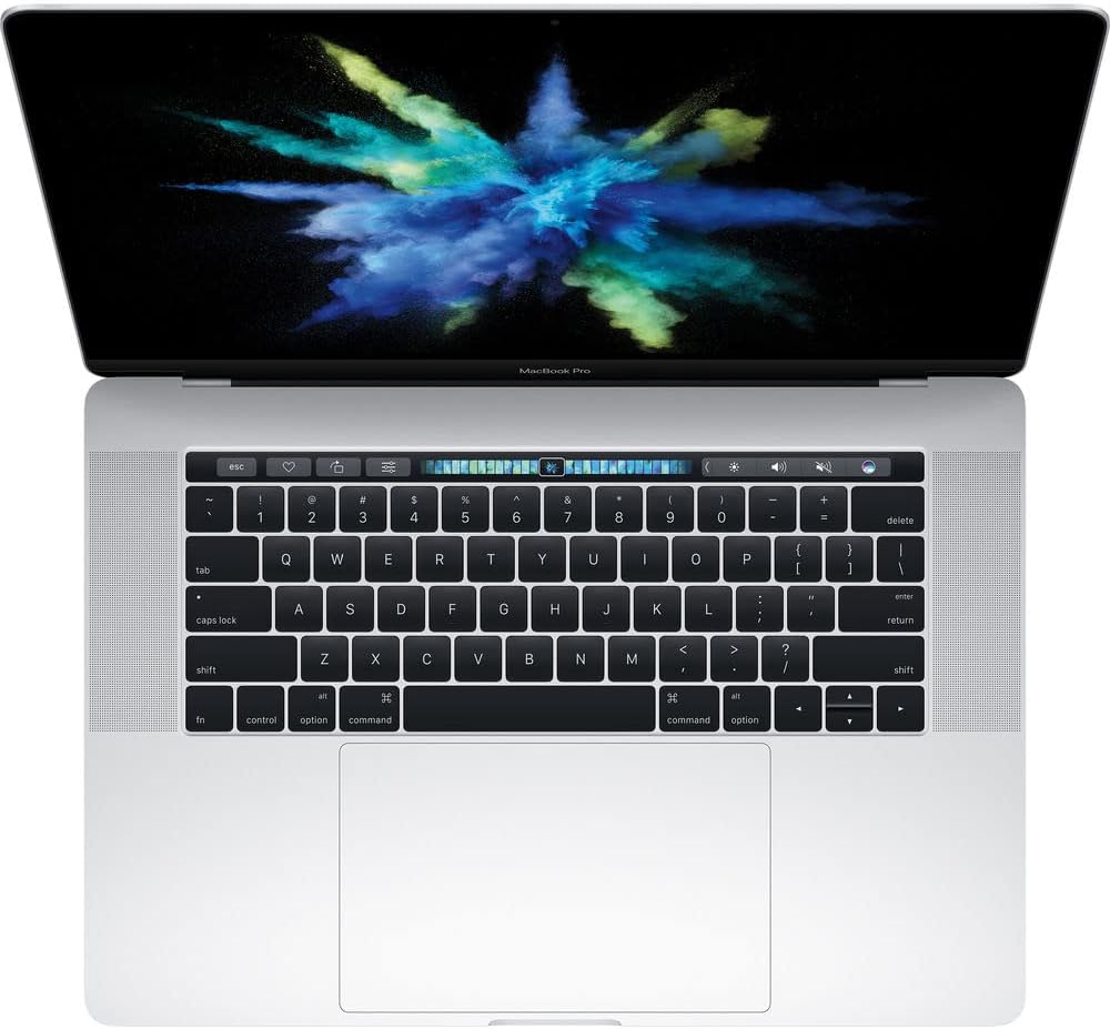 15-inch MacBook Pro with Touch Bar 2.6GHz Intel Core i7 16GB RAM 512GB SSD Storage Silver C9613
