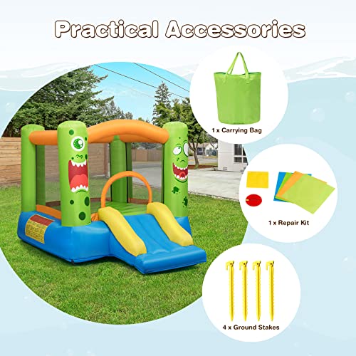 Inflatable Bounce House with Slide E6494