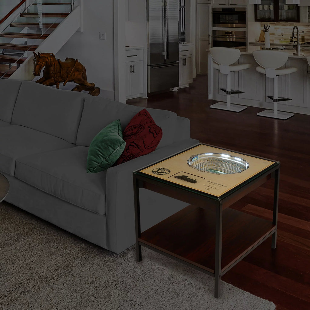 25.5 x 19.5 x 3.5 in. Lighted End Table K38155