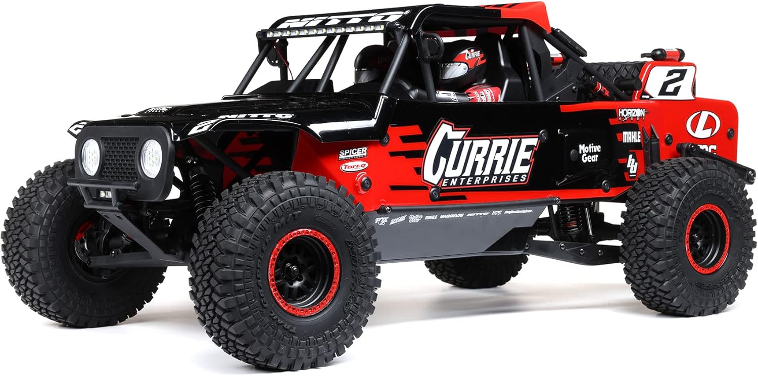 1/10 4 Wheel Drive Rock Racer Brushless RTR Red RC Truck Y2822