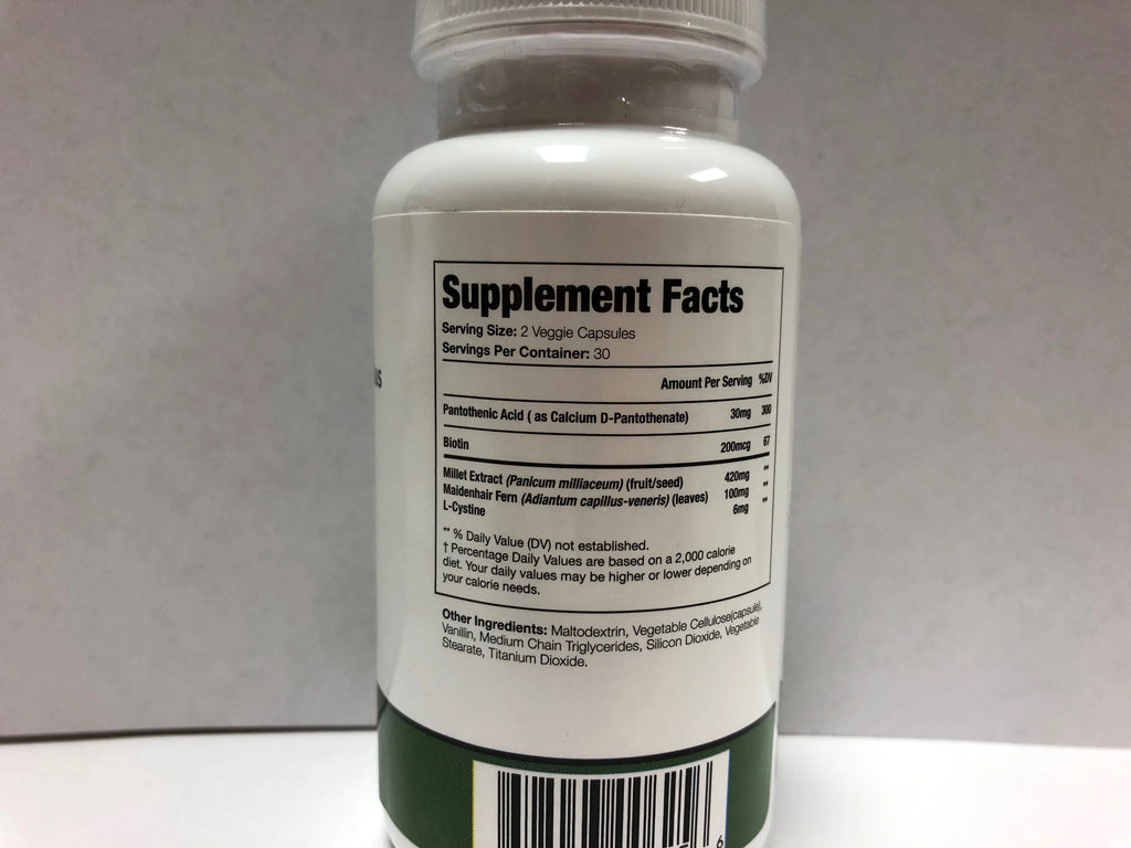 60 Capsules Hair Loss Supplement A26991