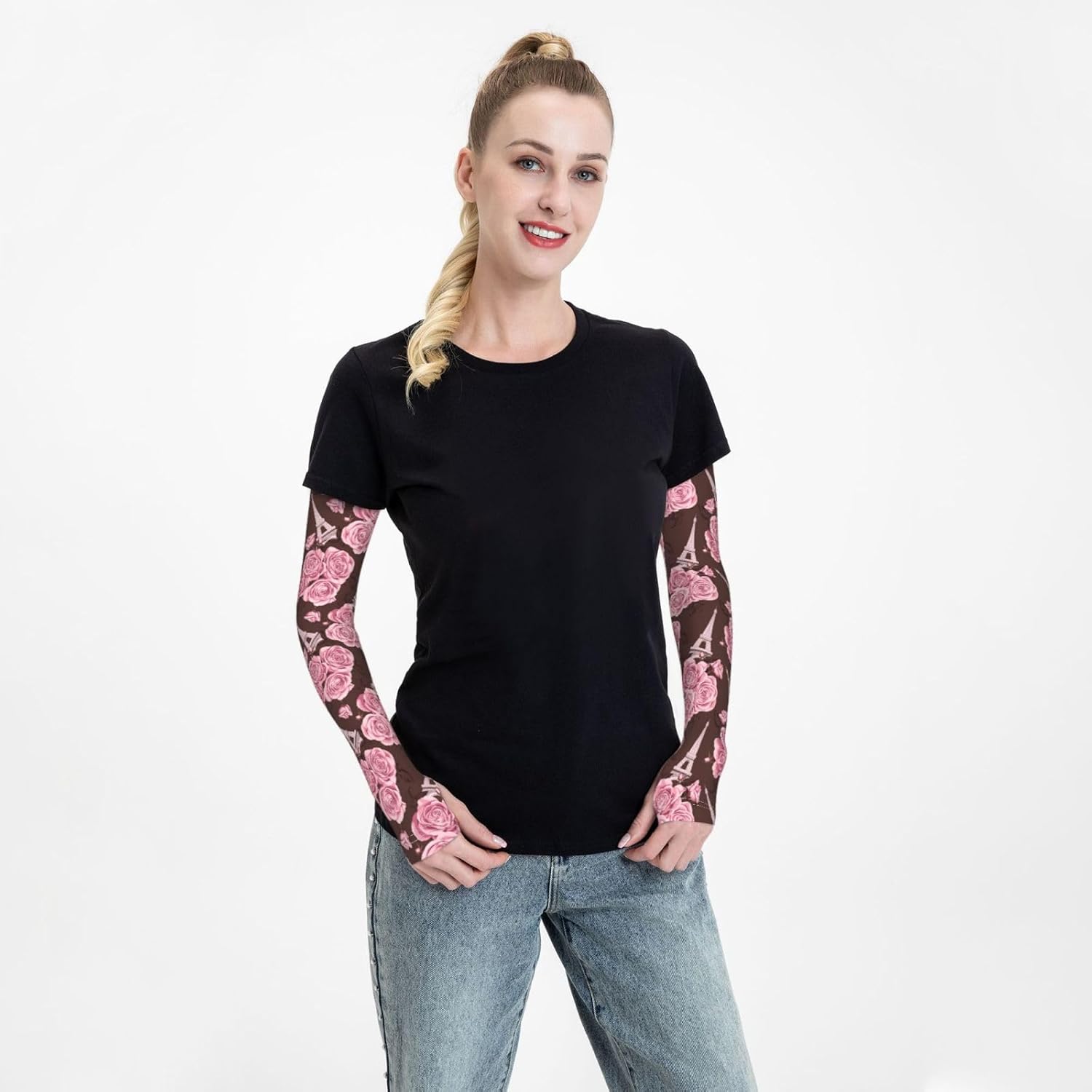 Cooling Arm Sleeves with Uv Protection V456870