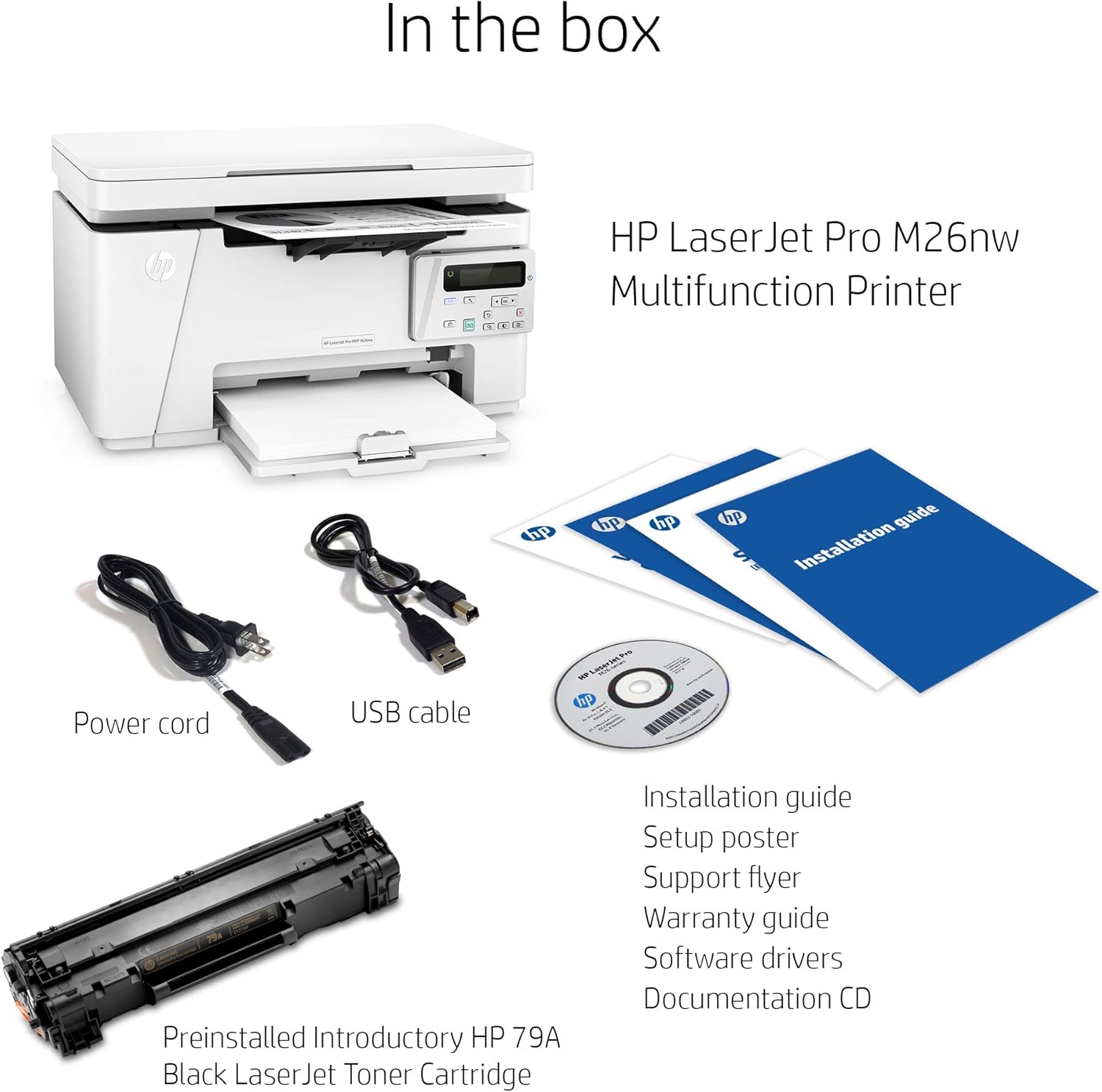 Wireless All-in-One Compact Laser Printer J464