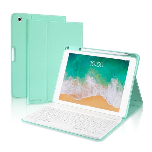 Black Wireless Detachable Keyboard Case for iPad 9.7 inch T549957